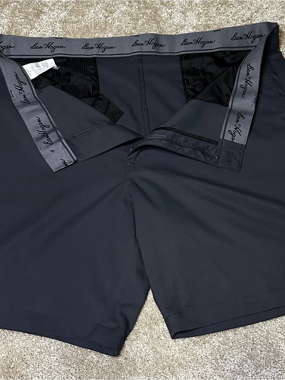 Men's asphalt grey Ben Hogan Performance Shorts